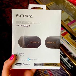 Sony WF-1000XM3 wireless noise cancelling earbuds headset new in box